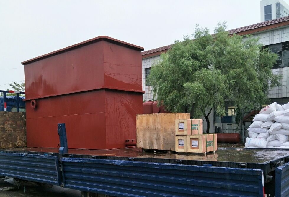 蒼山大蒜沖洗、切割廢水處理設(shè)備發(fā)貨