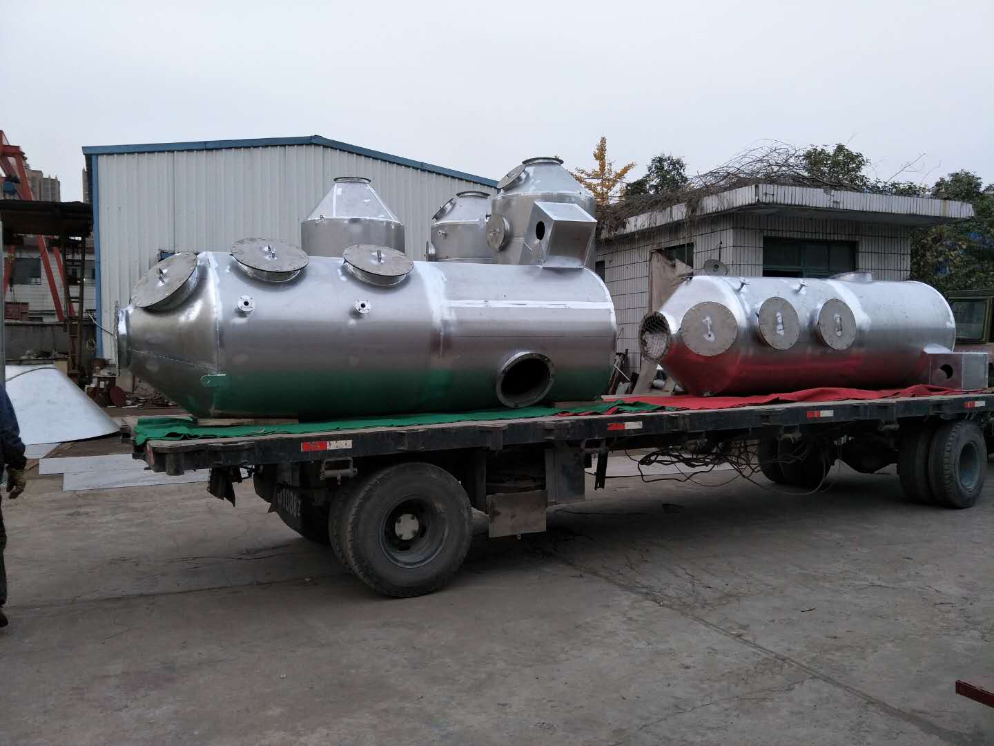 山東豪門鋁業(yè)棒爐、時效爐脫硝廢氣治理設(shè)備發(fā)貨