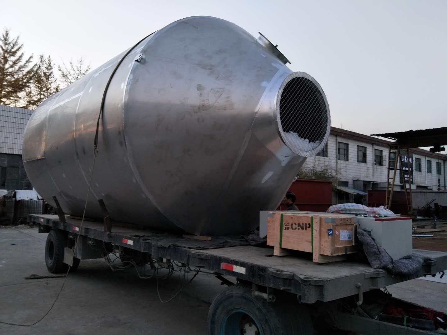 凱米特新材料棒爐、時效爐脫硝廢氣治理設(shè)備發(fā)貨